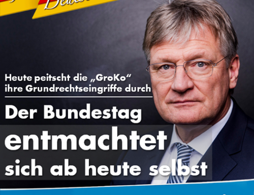 Neufassung des Infektionsschutzgesetzes: Der Bundestag entmachtet sich ab heute selbst!